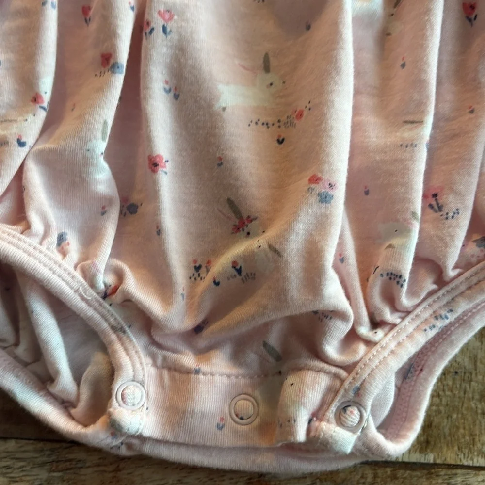 Angel Dear Pink Bunny Outfit 3-6m